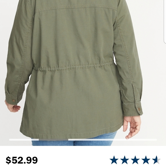 Old Navy canvas utility jacket - Picture 2 of 7